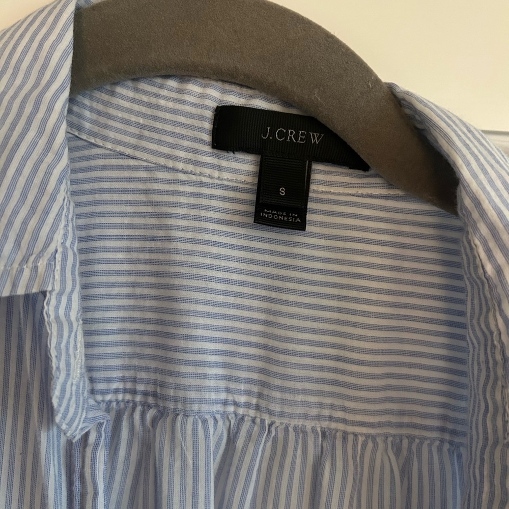 Jcrew Striped Button-Up Shirt - Picture 3 of 6